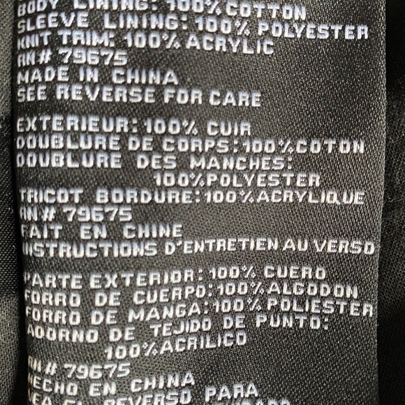 LEATHER MOTO JACKET | VINTAGE MICHEAL KORS - Picture 8 of 10